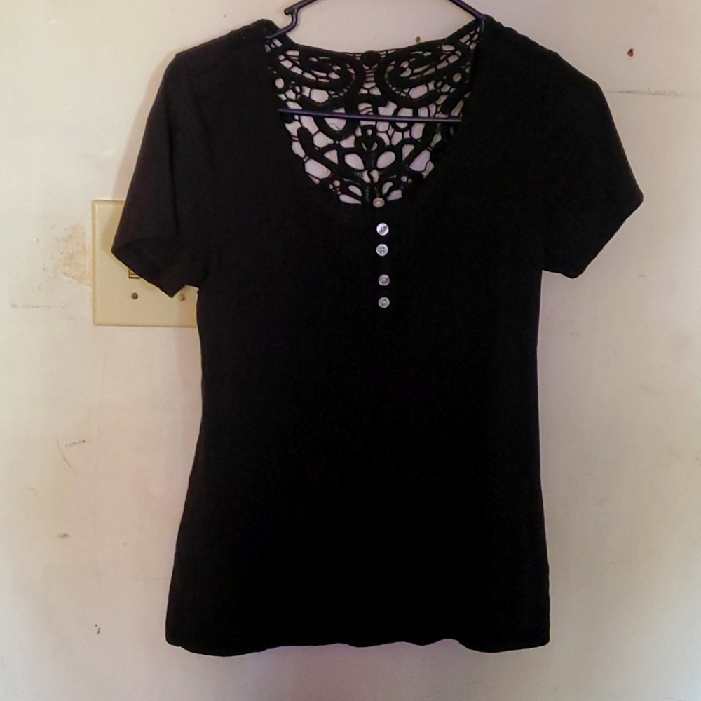 Bobbie brooks ladies medium top black